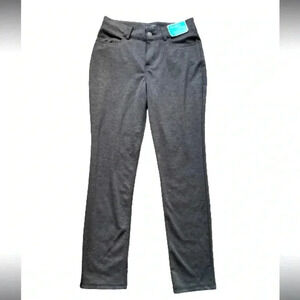 RIDERS BY LEE GRAY CLASSIC PANTS. STRAIGHT LEG TROUSERS NWT